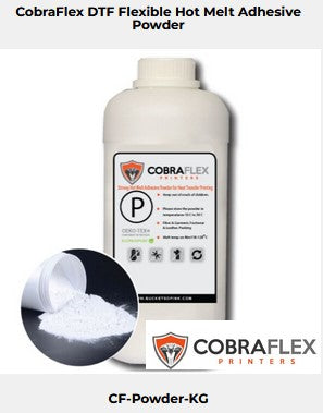 CobraFlex DTF Flexible Hot Melt Adhesive Powder