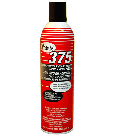 Camie 375 Flash Cure Adhesive Spray