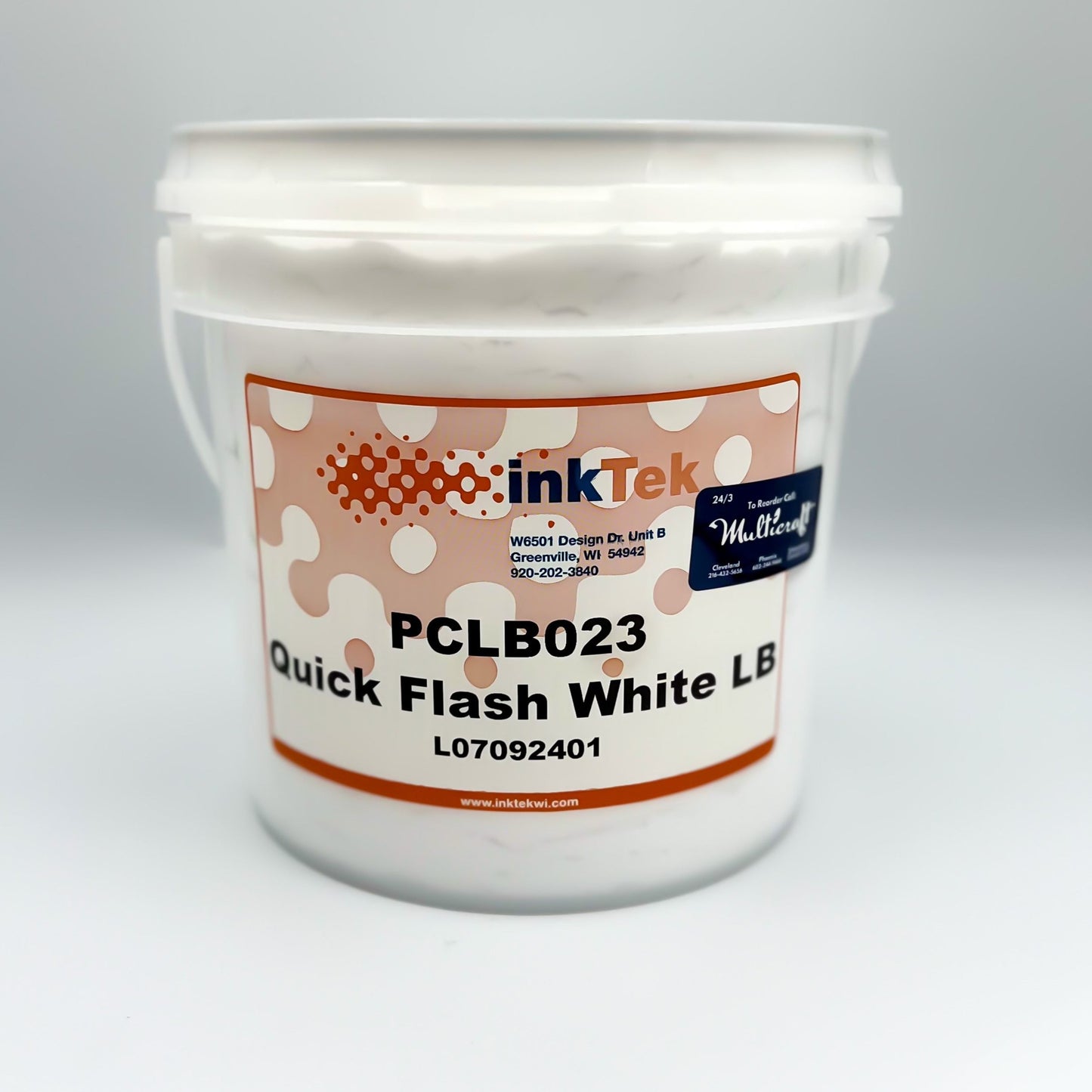 InkTek LB Quickflash White