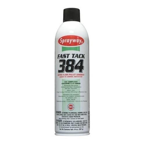 Sprayway 384 14 Oz. Fast Tack Flash Adhesive Case